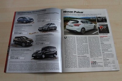 Auto Motor und Sport 20/2014 Nissan Pulsar 1.5 dCi mit 110PS im Fahrbericht auf