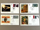 France group of 8 Arphila 1975 Exhibit FDC Scott Cat 1425-1429 a-d