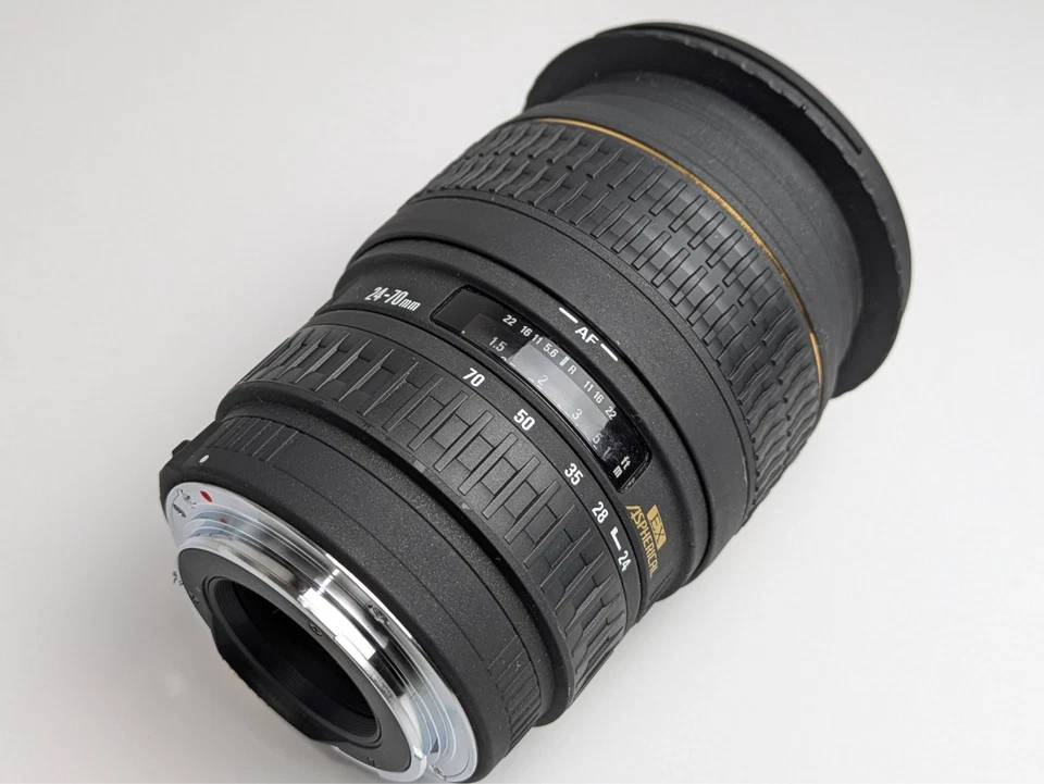 Sigma 24-70mm F/2.8 EX Aspherical DG Lens For Canon EF -Excellent w/Hood- Japan - Image 4 of 4