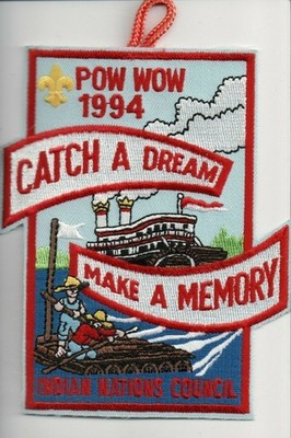 1994 Indian Nations Council Pow Wow patch (With Loop)
