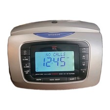 GE 29297GE3-A Clock Radio Telephone AM/FM Dual Alarm