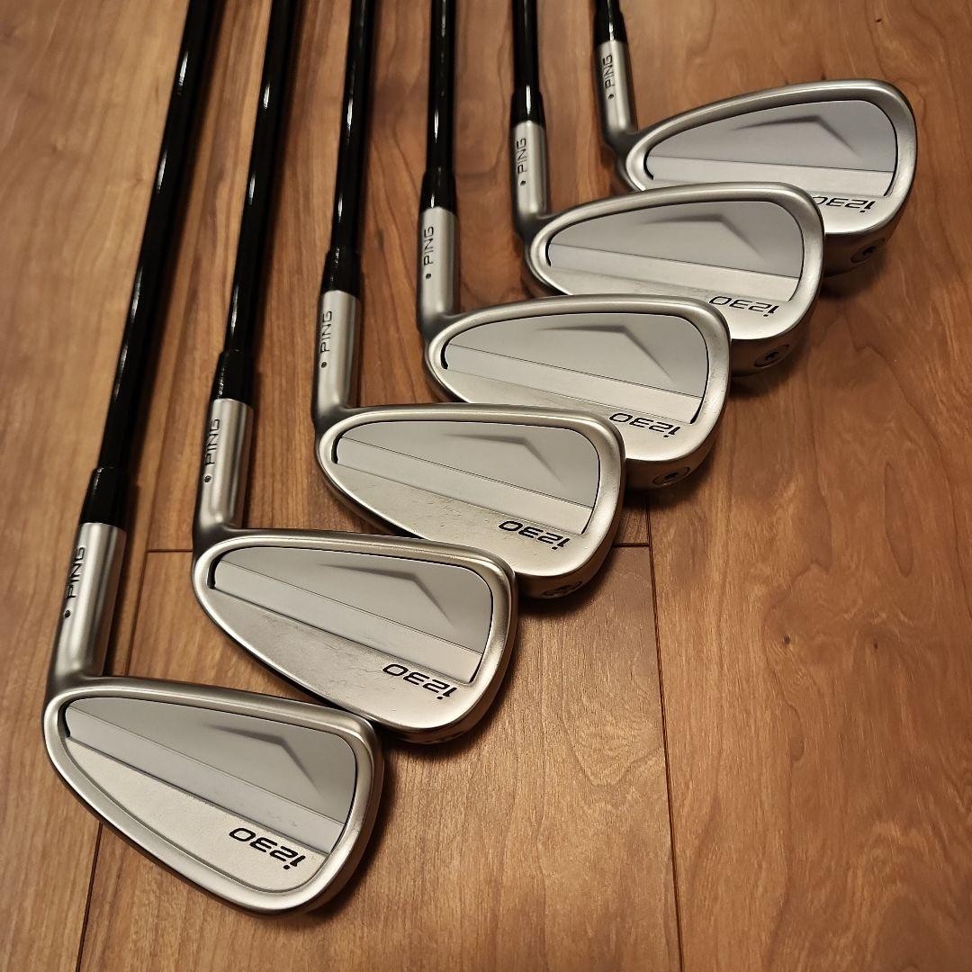 PING - ピン i230 5本(6～9I、PW) ALTA J CB BLACK 「S」 Ping i230 Iron Set 5I - 9I,W 6 Clubs ALTA J CB BLACK Flex S