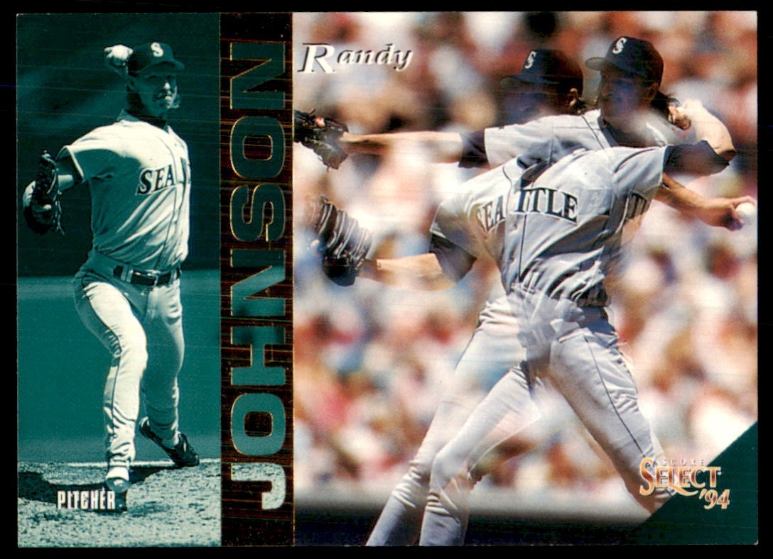 1994 Select Randy Johnson Seattle Mariners #19