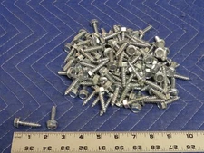 1/4-20 Sheet Metal Screws Qty-25 1/2" Hex Washer Head 1-1/2"L Coarse Thread L34