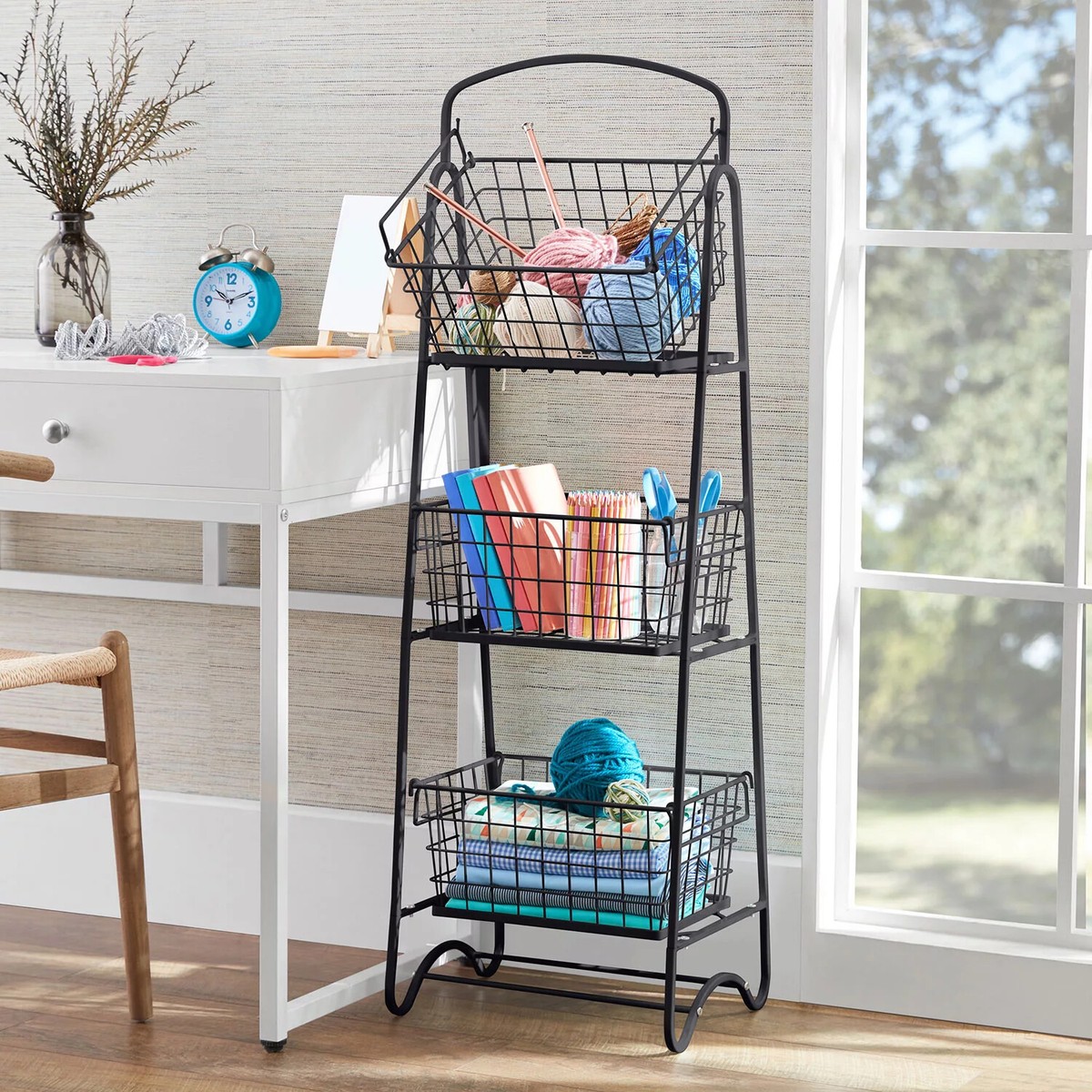 Member's Mark 3-Tier Floor Basket Stand (Assorted Colors) | eBay