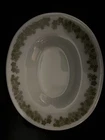 Vintage Pyrex Spring Blossom Green Under Plate Only #77-u