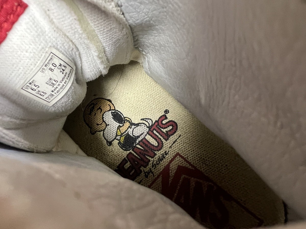RARE? VANS x Peanuts Snoopy Woodstock Fringe Sk8-Hi Sneaker  display picture 2