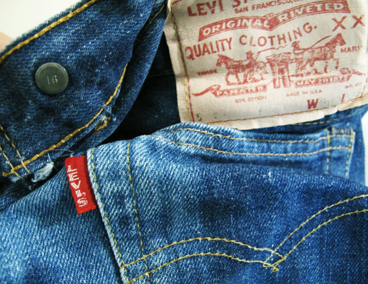 HOT VTG ORIGINAL 60s USA LEVI'S 502 BIG E Zip 16 Jeans 25x26 HOT VTG ORIGINAL 60s USA LEVI'S 502 BIG E Zip 16 Jeans 25x26