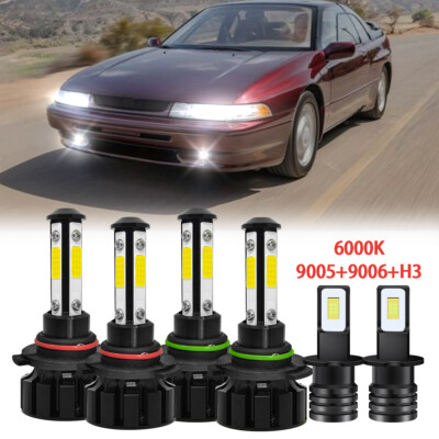 For Subaru SVX 1992-1997 - 6X LED Headlight Bulbs High Low Beam +