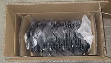 BULK 25ct : 8" Tall Foam Surround Subwoofer Cone 3" VCID White Stitching