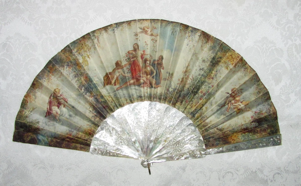 Victorian sale hand fan