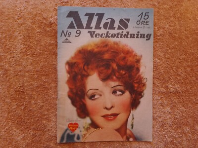 CLARA BOW Front Cover 1934 Ramon NOVARRO Jeanette MACDONALD