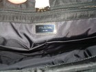 100% AUTHENTIC NEW PRADA LEATHER TRIMMED NYLON TRAVEL GYM DUFFLE/MESSENGER BAG — photo 10