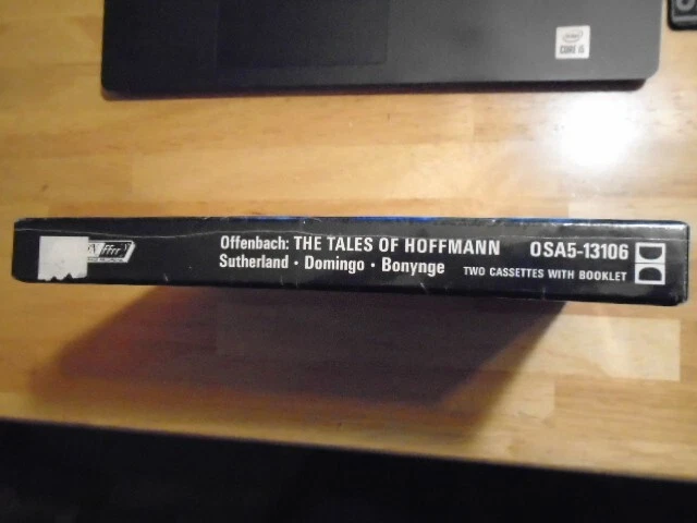 SEALED RARE OOP Offenbach CASSETTE TAPE BOX SET Tales of Hoffman opera classical - Image 2 of 2