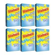 Starburst Singles To Go Powdered Drink Mix Packets, BLUE RASPBERRY, Sugar Free
