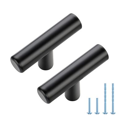 JOY DECOR 30 Pack 2 Inch Cabinet Pulls with Single Hole Stainless Steel Kitch...