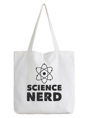 Lustige Tragetasche Wissenschaft Nerd Shopper Shop Thema cool Wissenschaftler Geschenkidee Schule
