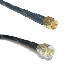 RFC195 SMA MALE to MINI UHF MALE Coax RF Cable USA-Ship Lot
