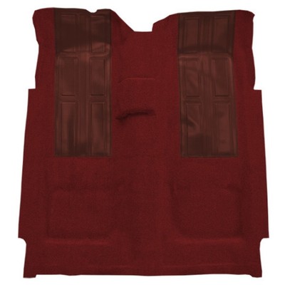 Carpet for 1972 Ford Torino GT with 2 Maroon Inserts 2DR 4spd Loop