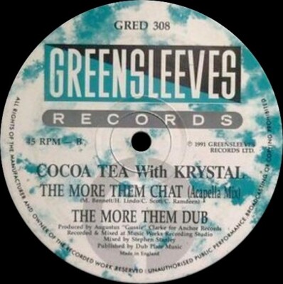 Cocoa Tea With Krystal  - The More Them Chat (12'')