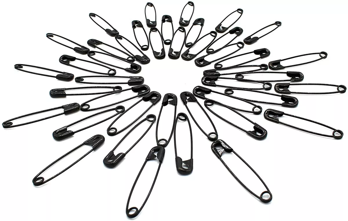 Bulk Safety Pins Stainless Steel for Clothing, Quilting or Crafting 50/pack