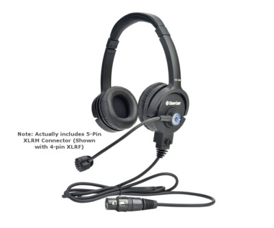 Clear-Com CC-220-X5 Lightweight Double-Ear Headset with 5-Pin