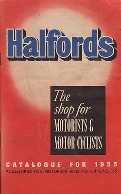 Vintage Halfords 1958 Motoring Catalogues, Motorbike & Cycling, dvd