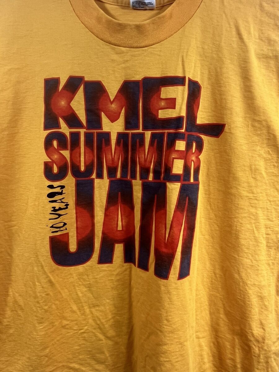 Vintage 1996 KMEL Summer Jam Festival Staff Shirt XL XLarge Vintage 1996 KMEL Summer Jam Festival Staff Shirt XL XLarge