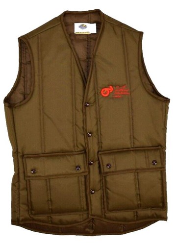 70-80s USA製 Lee Outerwear Quilted Vest Vintage Lee Outerwear Vest Mens Large Brown Quilted Nylon Puffer