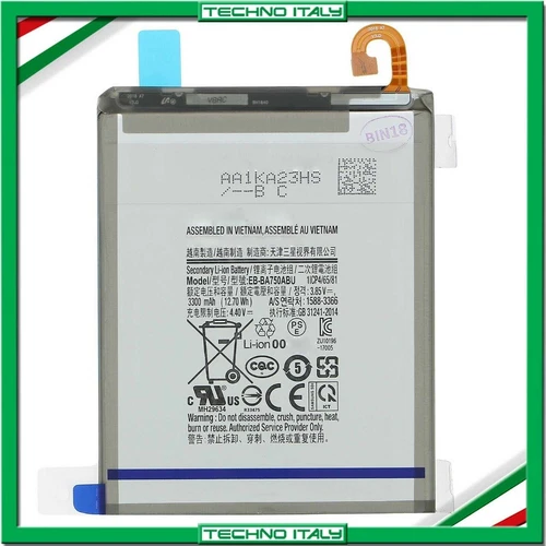 ✅ BATTERIA PER SAMSUNG A10 A7 2018 A750 EB-BA750ABU 3300MAH NUOVA RICAMBIO ✅