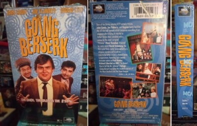 VHS: Going Berserk - John Candy, Eugene Levy (VHS UPS) NEW