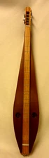 VINTAGE BILL AND LANA BERG 4 STRING LAP TEARDROP SHAPED DULCIMER 36" LONG