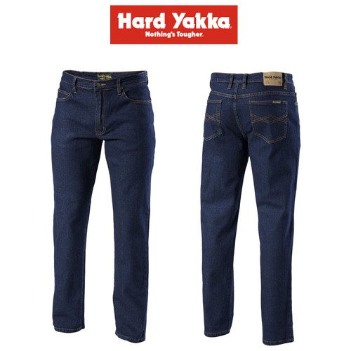 Mens Hard Yakka Foundations Navy Denim 