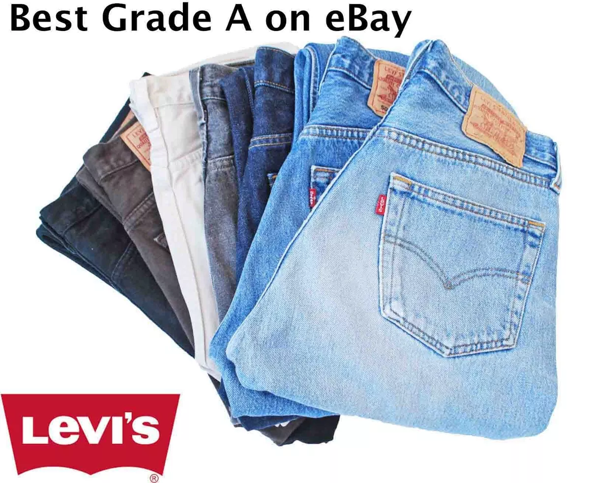 VINTAGE LEVIS 501 JEANS GRADE W30 W32 W34 W36 W38 W40 | eBay