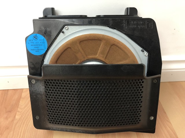 2004-2006 OEM BMW E83 X3 LEFT FRONT UNDER DRIVER'S SEAT HIFI SUBWOOFER SPEAKER | eBay