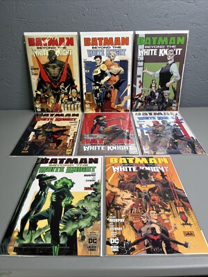Batman Beyond the White Knight 1,2,4,5,5 Harley Quinn Variant,6,7,8 Lot Of 8 NM