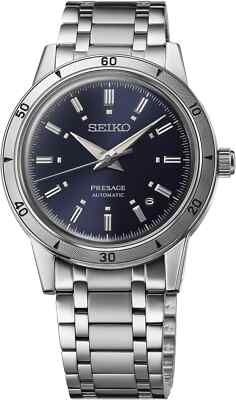 Seiko Presage Style60s Collection 39.5mm Automatic Men's Watch