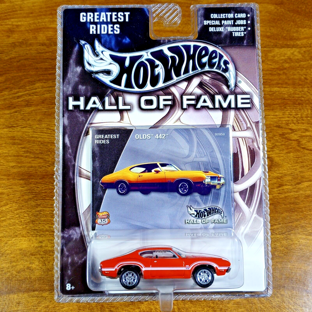 ホットウィール　Hot Wheels 3台　HALL OF FAME Hot Wheels Vintage Hall of Fame Greatest Rides Olds 442 Red