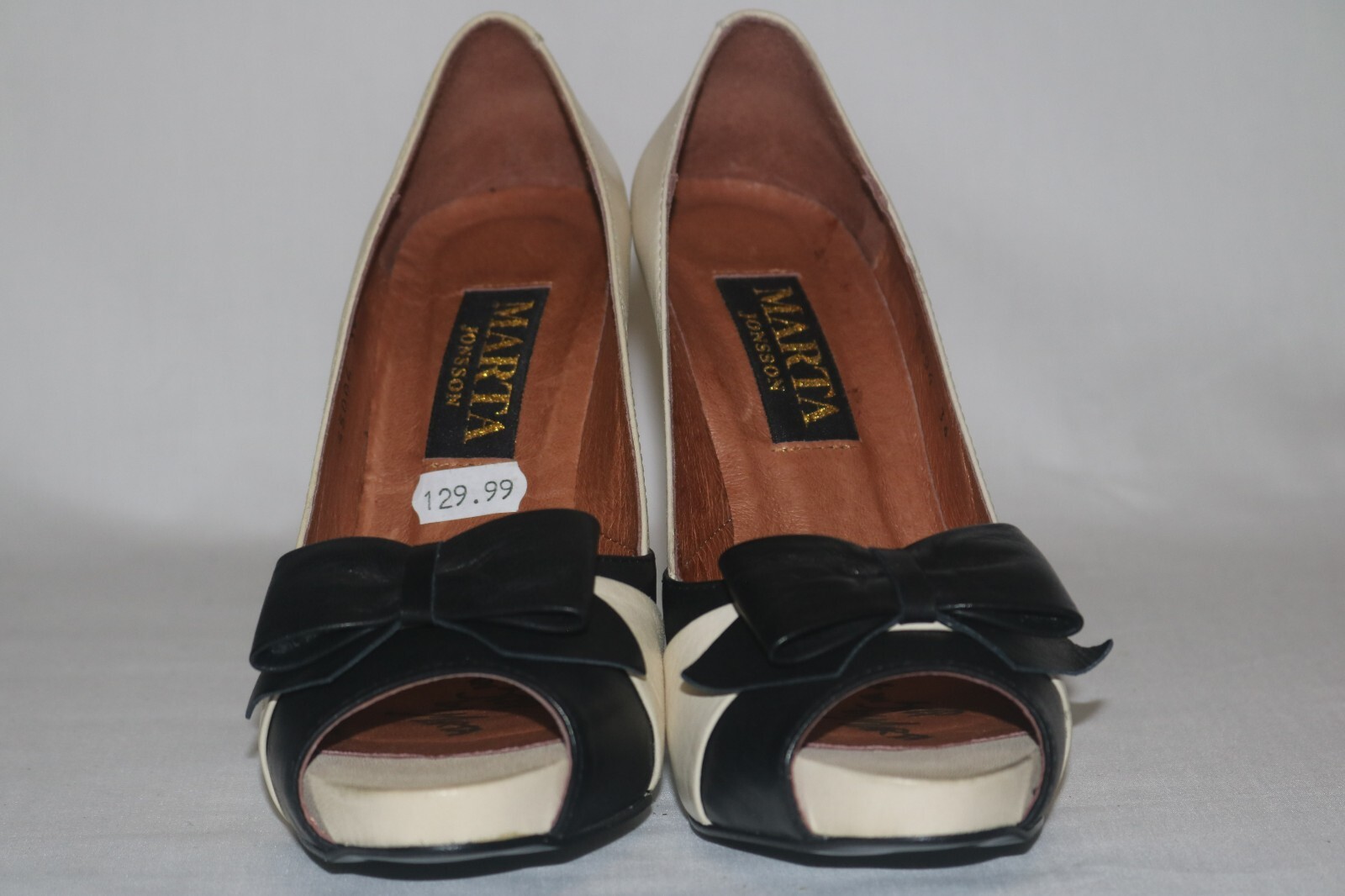 Marta Jonsson New with box. Vanila & Black slip on. UK4 £130 image 9