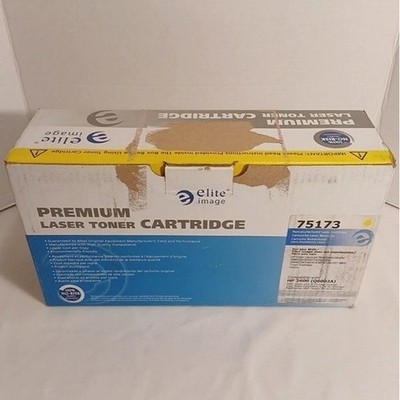 Elite Image Premium Laser Toner Cartridge Yellow 75173 for HP Color 2600- Q6002A