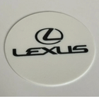3 Pieces Lexus Logo Coaster Set – Luxury Car Brand Drink Protectors for Home