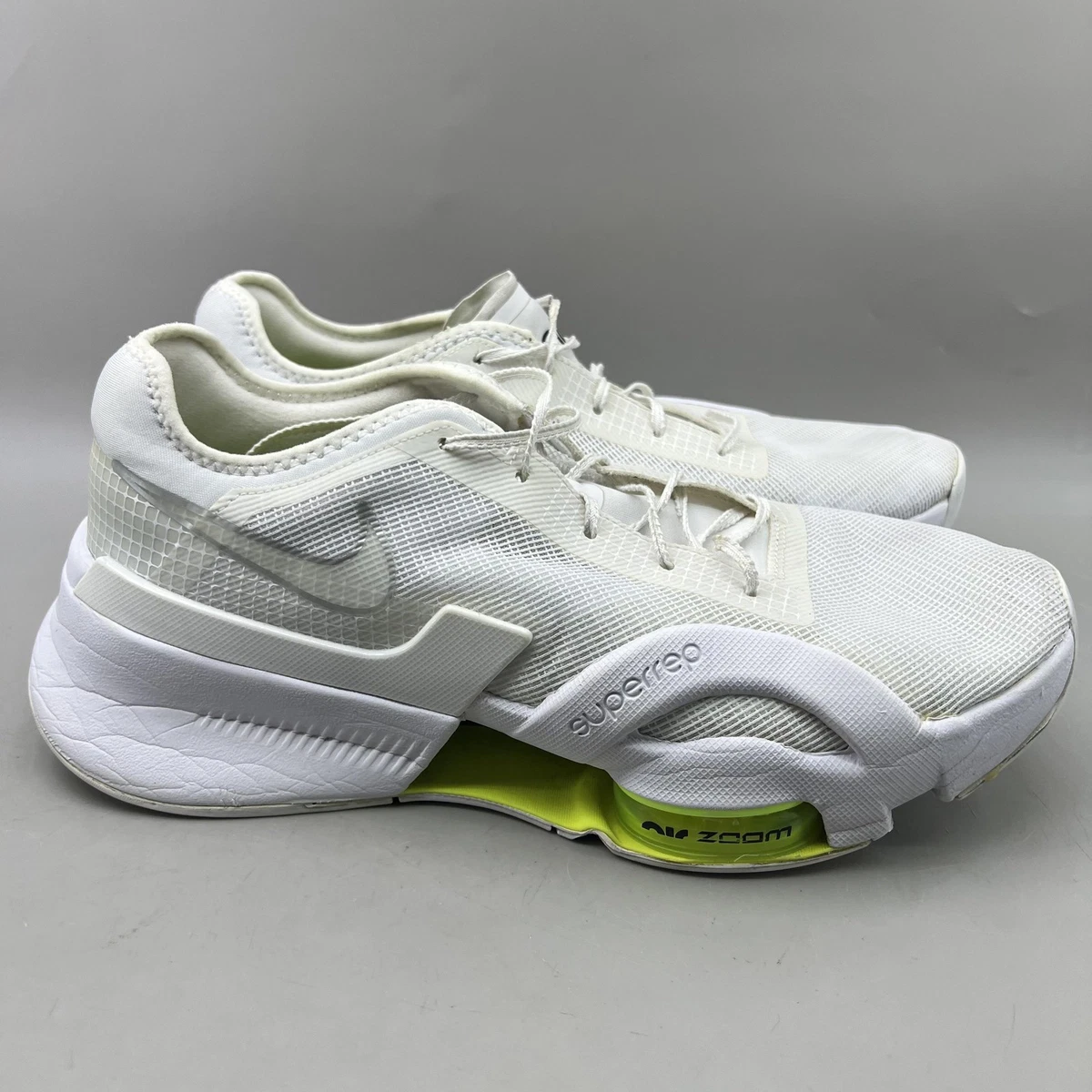 ナイキ メンズ トレーニングシューズ Nike Air Zoom Superrep 3 - White/llic Silver/Volt Las mejores ofertas en Nike Air Zoom Superrep 3 White Volt | eBay