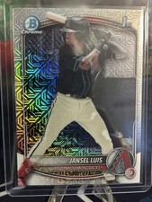 2025 Bowman - Chrome Prospects Jansel Luis #BCP-84 Mojo Refractor (RC)