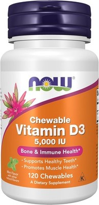 x2 Vitamin D-3 5000 IU Chewables
