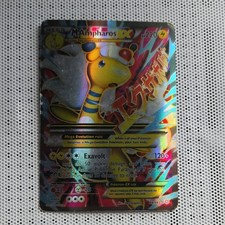Pokémon M Ampharos EX Ultra Rare Full Art Holo XY Ancient Origins 88/98 220 HP on eBay
