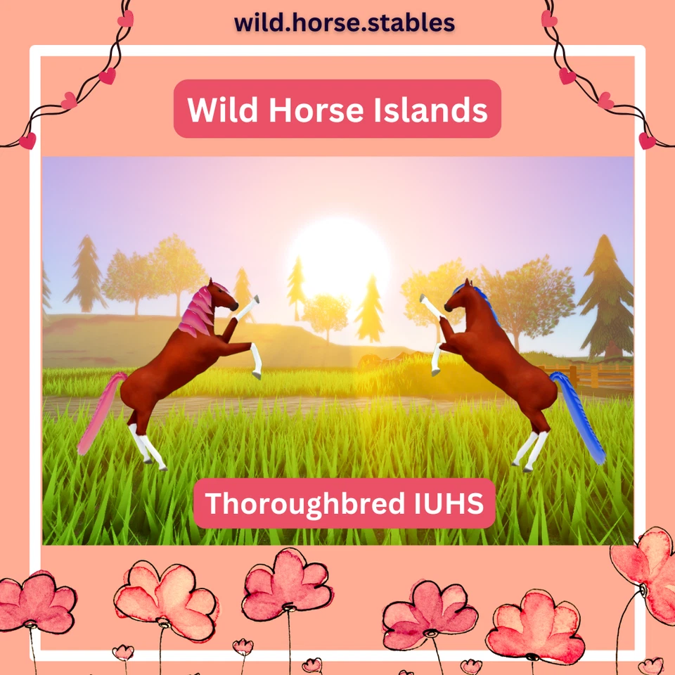 Wild Horse Islands - Thoroughbred Island Unique Hairs/IUH
