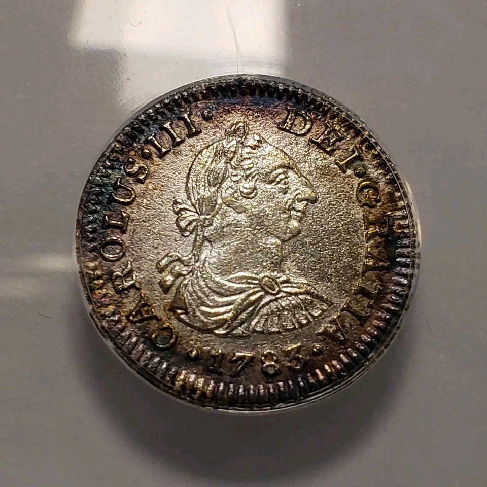 1783 Mo Mexico 1/2 Real - El Cazador ANACS Prime Shipwreck Effect - SKU-F9144 - Image 3 of 4