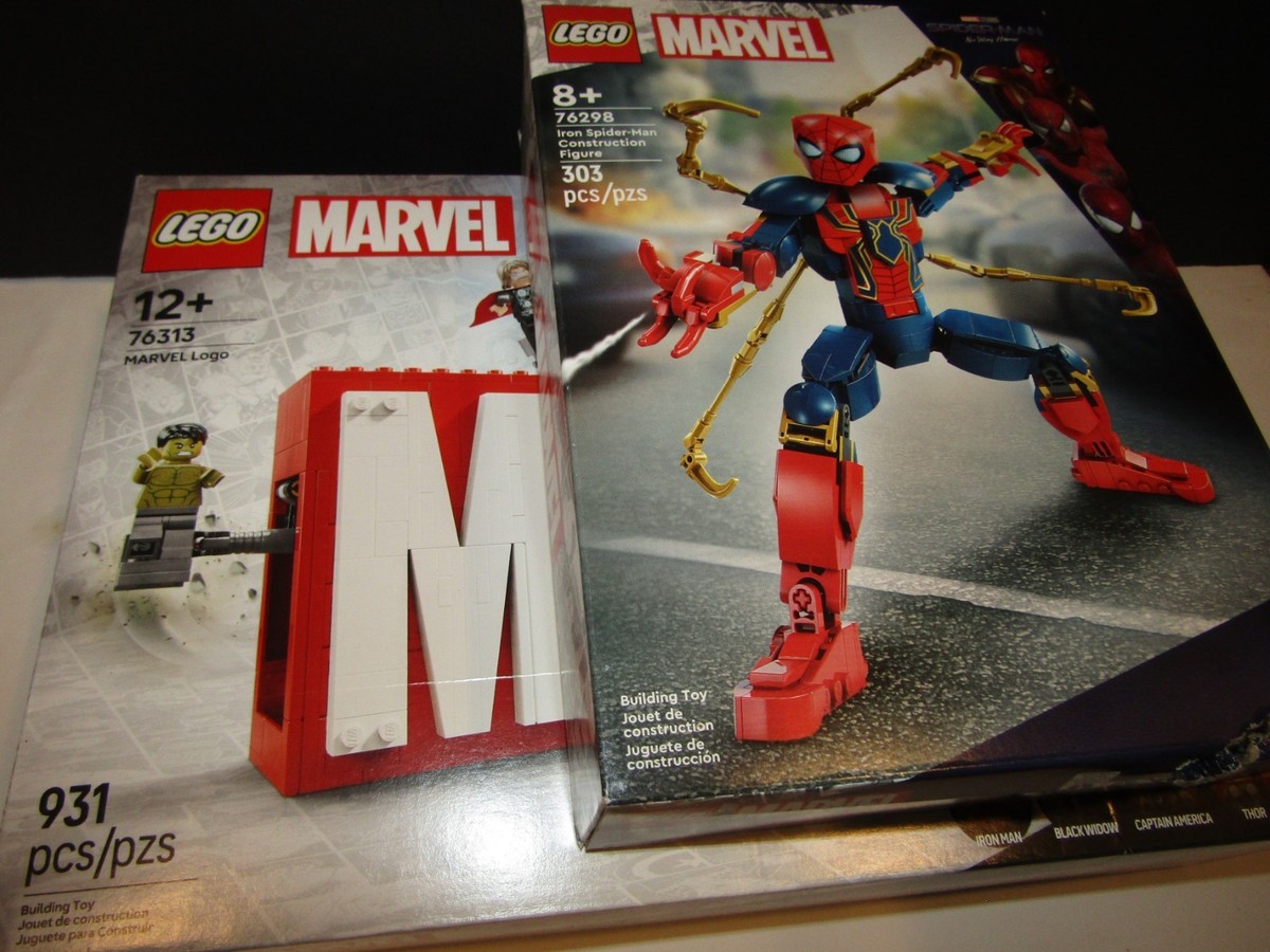 LEGO Marvel Logo (76313) IRON SPIDER-Construction Figure Set