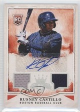 2015 Panini Diamond Kings Silver Signatures /299 Rusney Castillo #177 Auto 0f8