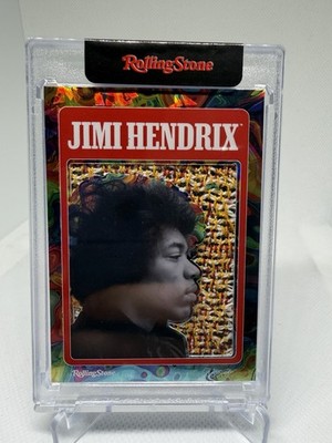 Jimi Hendrix 7/10 2025 Rolling Stone Keepsake Holo Cracked Ice Relic #061